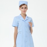 包邮护士服短袖粉色白色美容院医院药店工作服夏装薄款牙科口腔服定做