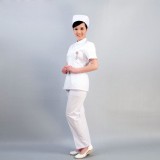 特价新品护士服夏装短袖分体套装衣药店服美容服ICU口腔医院服定做