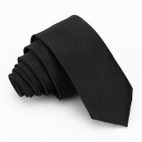 定做时尚小领带男韩版潮5.5cm超窄领带(赠原装礼盒)英伦正装定做