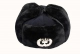 重庆冬天帽子保安帽护耳帽雷锋帽棉帽小区物业保安帽子可戴帽徽定做